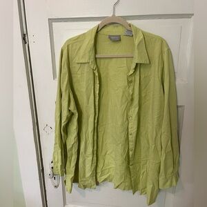 Blair Light Green Shirt Jacket